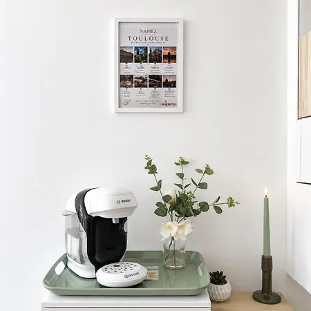 Apartman Elegant Avec Balcon - Hypercentre Toulouse